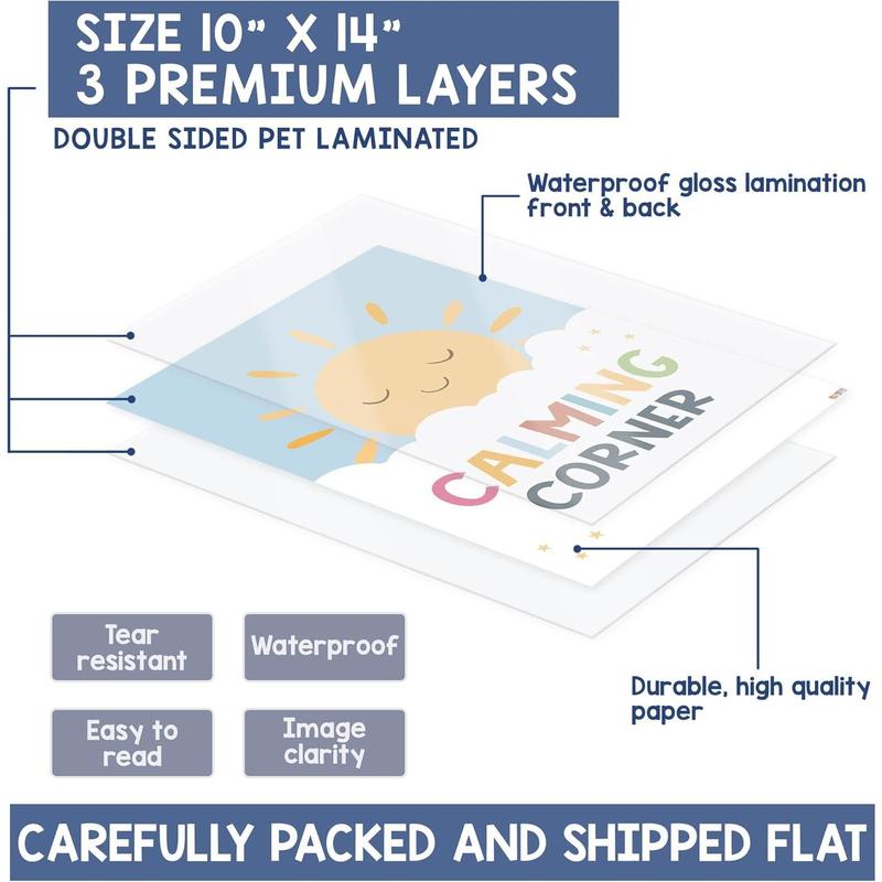 Mindful Sprouts® Emotional Growth Pack – 12 Calming Corner Prints for Kids